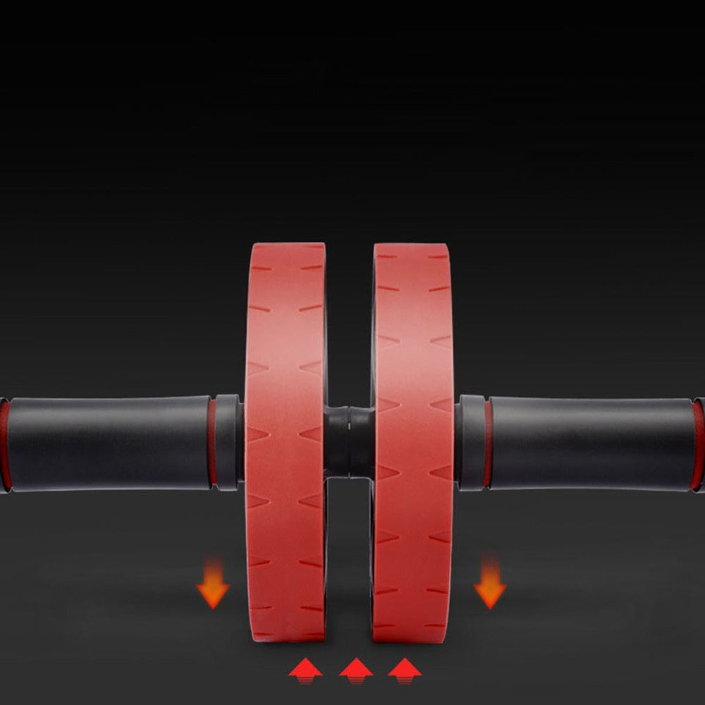 AB Roller Non-Slip 15CM Tire Pattern Fitness Gym Exercise Abdominal Wheel Roller